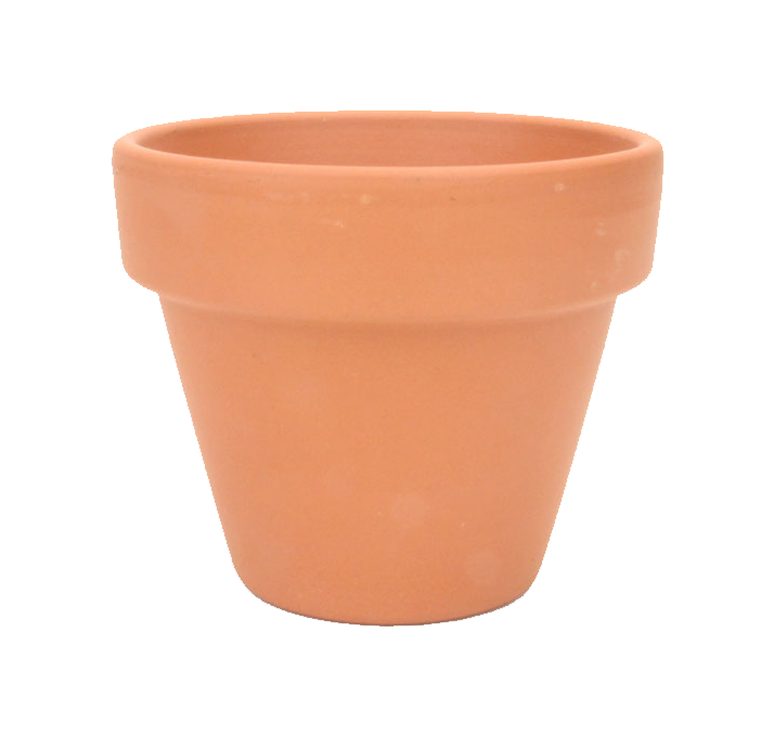 Bijhorend potje 5,5 cm doorsnee Terracotta