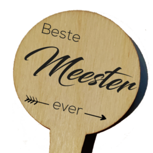 Bedanktmeester prikker